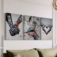 thumbnail image 1 of Set Cuadros Graffiti Love, 1 of 4
