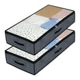 thumbnail image 1 of Agiferg 2x Handy Storage Bag Heavy Duty Under-bed Storage Box Quilt Storage, 1 of 2