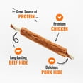 thumbnail image 4 of Good ’n’ Fun Triple Flavor Ribs, Rawhide Chew for All Dogs, 12 oz, 4 of 8