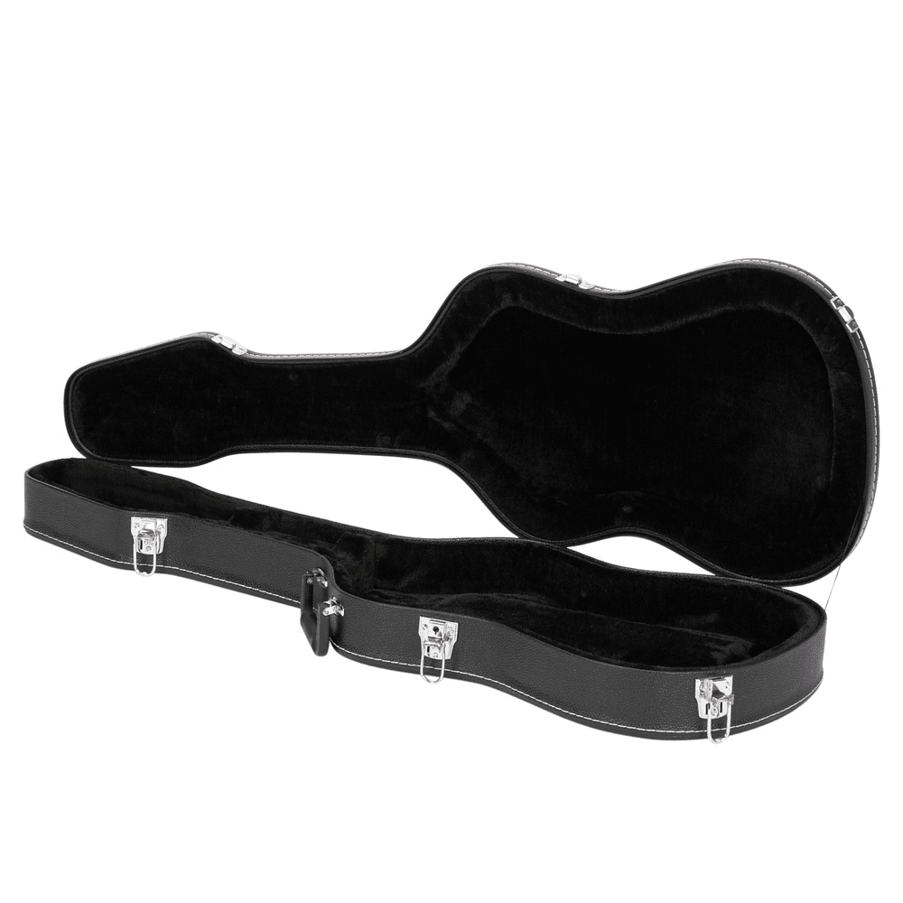 Tcbosik Electric Guitar Hard Shell Case - Portable Hardshell Bag with Lock for GST, GTL Style - Black
