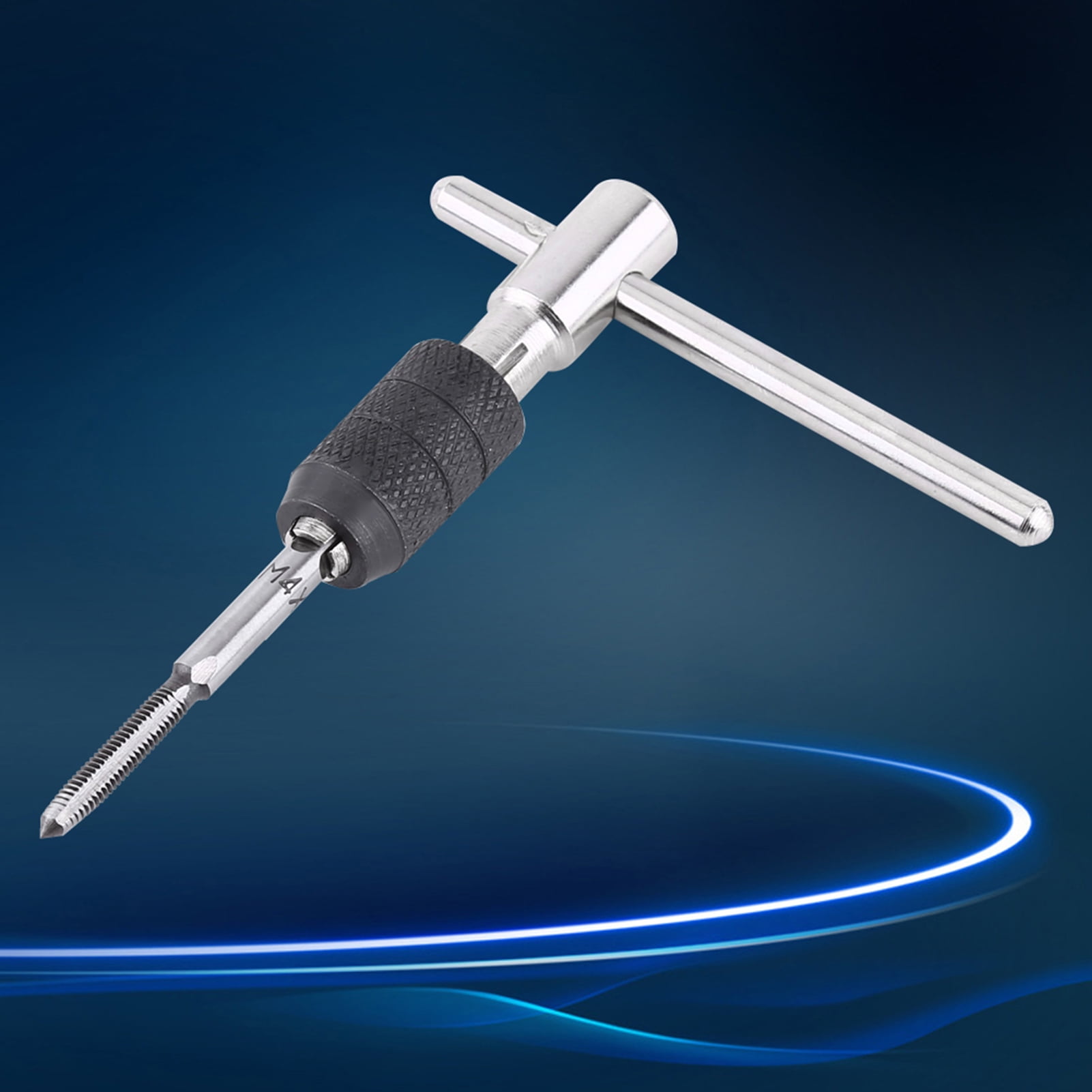 Tap Wrench Set, Bearing Steel Drill Bits Tap Wrench, Screw Taps