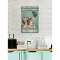 thumbnail image 4 of Vintage Siberian Cat Aluminum Metal Sign, 12 x 16 Inches, Adds a Heartwarming and Rustic Touch to Your Bedroom, Café, or Living Room, Perfect for Cat and Pet Lovers, 4 of 8
