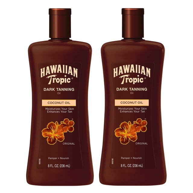 Aceite hidratante para el cuidado solar Hawaiian Tropic Dark Tanning 240 ml