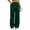 Green #52, variant on Men's Baggy Sweatpants Ripped Elastic Waist Wide Leg Lounge Sweat Pants Joggers Dark Gray XL