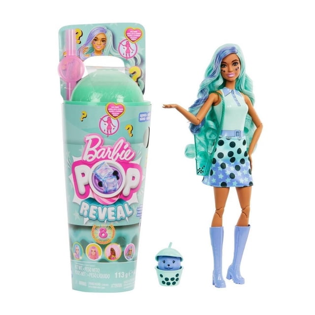 Muñeca Barbie Pop Reveal Boba Tea Té Verde