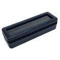 thumbnail image 1 of Caja de reloj de cuero PU a prueba de polvo cajas de almacenamiento de joyas soporte de exhibición 6 ranuras grandes, se adapta a todos los relojes de Verde negruzco Hugo caja de reloj, 1 of 10
