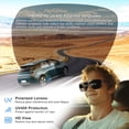 thumbnail image 3 of TINHAO Fit Over Glasses Sunglasses for Men Polarized UV Protection Wrap Around Sun Glasses for Driving, 3 of 7