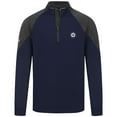 thumbnail image 2 of Men's Levelwear Navy Winnipeg Jets Cadet Insignia Core Quarter-Zip Pullover Top, 2 of 3