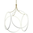 thumbnail image 2 of 83348wh Elan Lighting Ciri - 92W 1 LED Pendant - with Contemporary inspirations - 34.75 inches tall by 24 inches wide-White Finish, 2 of 5