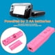thumbnail image 4 of Kuymtek Controlador de Gamepad de control remoto inalámbrico para Nintendo Wii para Wii U (rosa), 4 of 9