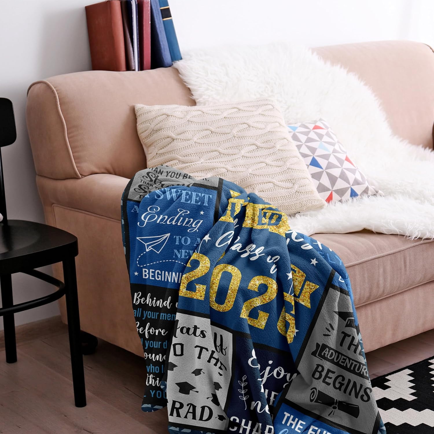 Graduation Gifts for Her/Him, Police Academy, Nurse, Masters Degree, College 2026 Graduation Gifts for Men, 2026 Graduates Gifts Ideas, Graduates Celebration Blanket