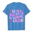 thumbnail image 3 of WOYY 100 Days of School Shirt for Kids Girls Child Short Sleeved T-Shirt Soft Graphic Tee, 3 of 3