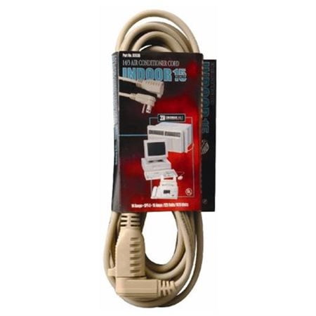 Coleman Cable 14 3 General-Use Appliance Extension Cord, 15-Feet by Coleman Cable