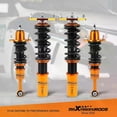 thumbnail image 3 of Coilover Suspension Shocks Struts For Mitsubishi Lancer OZ CS6A FWD 2002-2006 Height Adjustable Coilovers Shock Absorber, 3 of 5