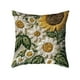 thumbnail image 2 of Funda de almohada de poliéster para decoración del hogar, funda de almohada con girasoles, funda de cojín para sofá y patio, funda de almohada de primavera y verano, funda de almohada bordada con plan, 2 of 6