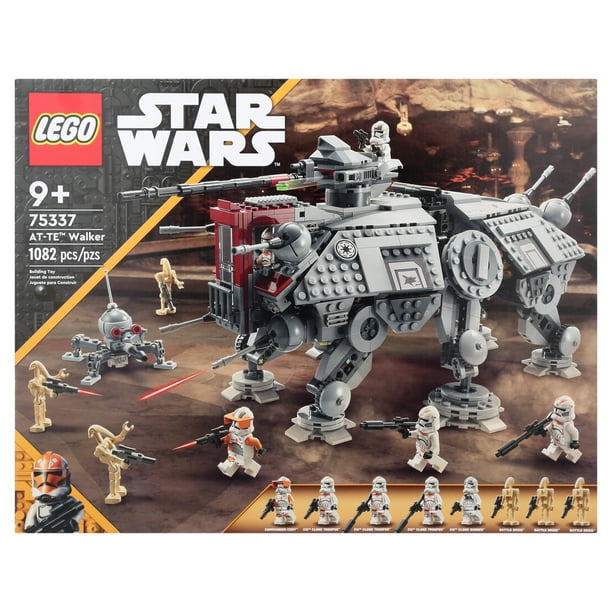 LEGO Star Wars AT-TE Walker Set - Includes Clone Troopers & Droids