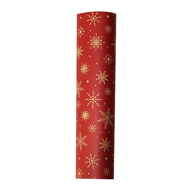 QIIBURR Christmas Wrapping Paper Roll Christmas Gift Paper Gift