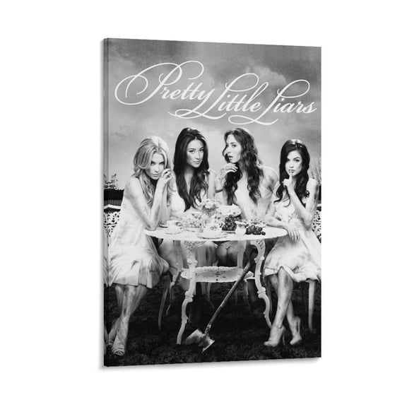Pretty Little Liars TV Series Poster 6 Art Poster Canvas Painting Decor Wall Print Photo Home Modern Decorative Posters