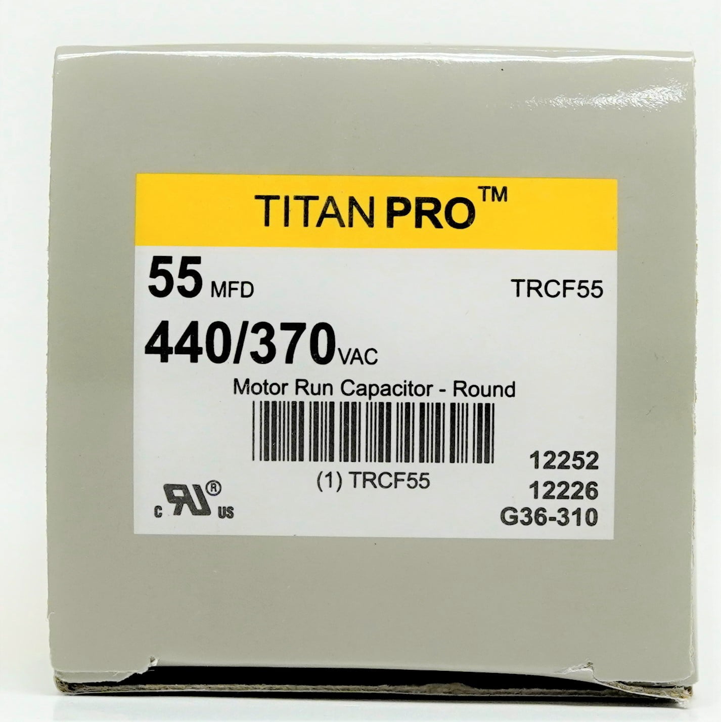 Titan Pro 55 MFD 440 V Round Run Capacitor