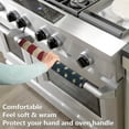 thumbnail image 3 of Coolnut 2PCS American Flag Refrigerator Door Handle Covers, ‎14"x 5.5" Washable Antiskid Kitchen Appliance Handle Protective Cover for Fridge, Oven, Dishwasher, Microwave, 3 of 6
