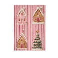 thumbnail image 6 of Yayeee Garden Flag 12"x18" Double Sided Outdoor Yard Lawn Holiday Decorations, Gingerbread Houses, 6 of 6