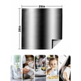 thumbnail image 5 of Cloth Napkins Set of 4 - 20x20 Inches, Black White Washable Reusable Table Napkins, Gradient Gray Monochrome Minimalist Stripe Soft & Absortbent Dining Napkin for Party Wedding Hotel Restaurant, 5 of 8
