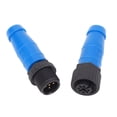 thumbnail image 1 of Male Female Resistor Terminator, ABS Housing M12 5Pin Resistor Terminator Kit for NMEA 2000 Open  Systems, 1 of 7