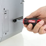 Hyper Tough 2 Piece Stubby Screwdriver Set, 4 inch