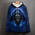 thumbnail image 5 of LAOLIUSN Soul Men's Skull Pattern 3D Print Fashion Design Hoodies Sweatshirt, S-4XL, 5 of 7