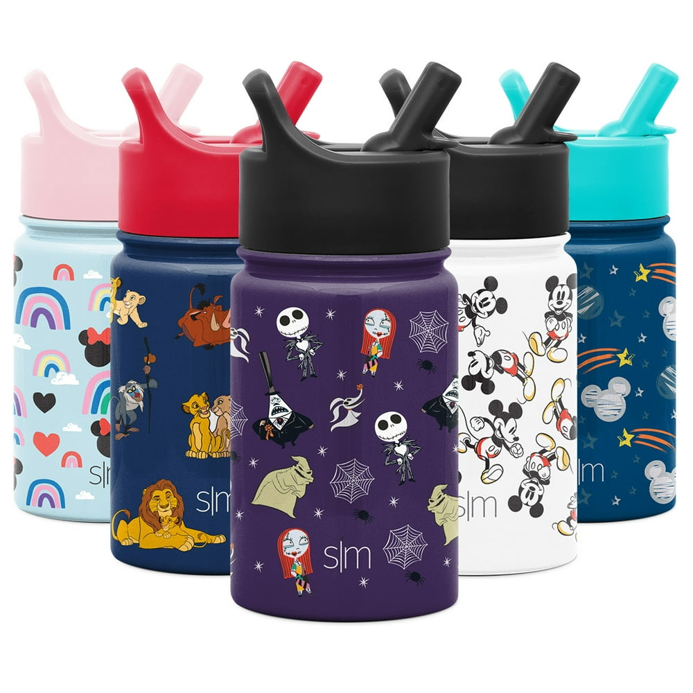 Simple Modern 10oz Disney Summit Kids Water Bottle Thermos with Straw Lid Dishwasher Safe