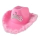 thumbnail image 1 of Sombreros de vaquera rosa 3 piezas para niños,disfraces de juego Sunnimix Sombrero de vaquero, 1 of 8