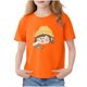 thumbnail image 2 of Blusas y camisas de manga corta con cuello redondo para niños Camiseta de verano de manga corta estampada para niñas Jersey elegante de cuello redondo para niñas Top de algodón para niños, 2 of 6