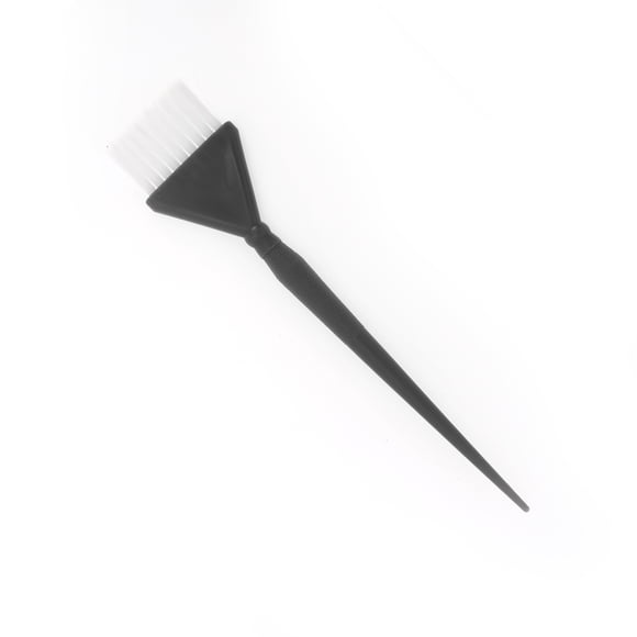 Unique Bargains 1 Pc Durable Medium Hair Dye Brush for Bathroom for Hotel Plastic Black