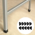 thumbnail image 2 of asddcavvf 10 Pcs Chair Foot Covers L Shaped Rubber Covers For Furniture Rubber Angle Foot Pads 40mm X 40mm Furniture Protector for Sofas Protective Films for Cat Furniture, 2 of 5