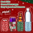 thumbnail image 3 of Paquete de 18 fundas refrigeradoras para latas navideñas de Sepglitter, de neopreno, 3 of 7