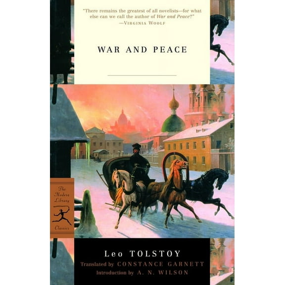Modern Library Classics War and Peace, (Paperback)