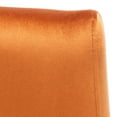 thumbnail image 6 of SAFAVIEH Romilly Modern Glam Velvet Accent Chair, Sienna, 6 of 7