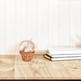 thumbnail image 3 of Shisuyan 6pcs Miniature Woven Baskets Mini Handles Containers Planter Photography Props, 3 of 9