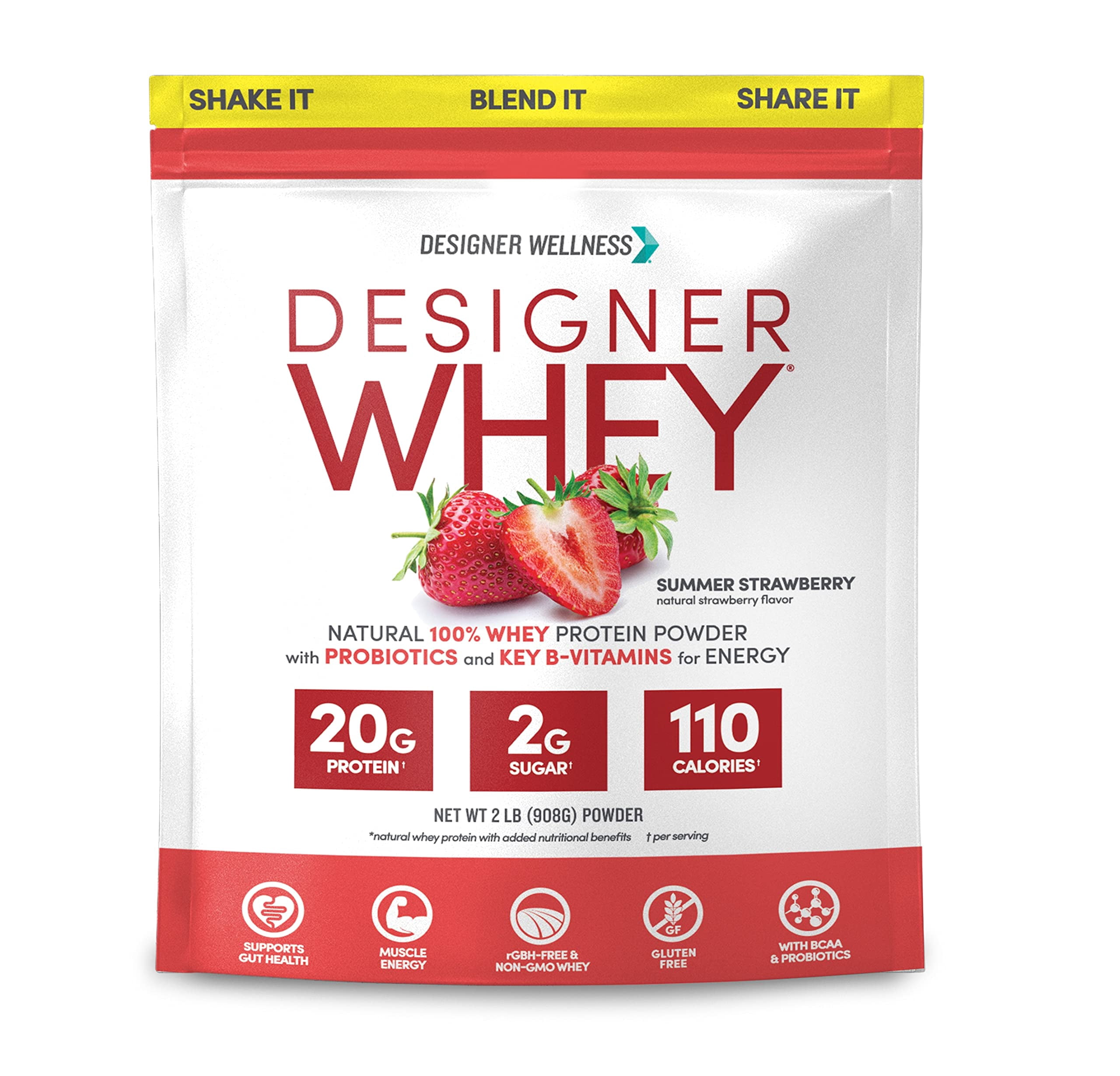Proteína en polvo Designer Wellness Designer Whey 907 g | Bodega ...