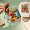 thumbnail image 5 of Fall Tropical Hummingbird Floral Pearl Diamond Painting DIY Kit Sunflower Hibiscus Crystal Bead Art Set for Adults Teens Beginner-Friendly Botanical Home Wall Decor Holiday Gift, 5 of 6