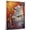 American Eskimo, variant on Plott Hound Dog Stretched Canvas Size 8x12 Saxophone Canvas – Cute Plott Hound Canvas Wall Art of Puppy Playing Saxophone, Perfect for Dog and Music Fans