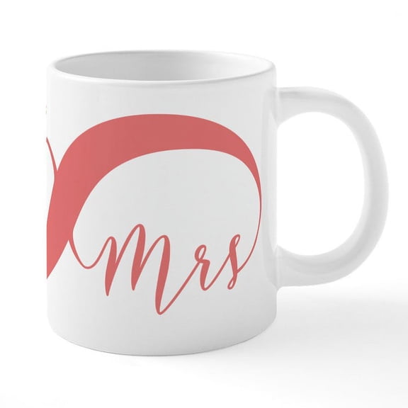 CafePress - Mr. And Mrs. Mugs - 20 Oz White Ceramic Mega Mug