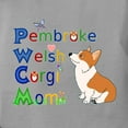 thumbnail image 3 of CafePress - Welsh Corgi Mom Women's Comfort Colors® T Shirt - Womens Comfort Colors® Shirt, 3 of 4