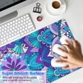 thumbnail image 4 of Long Mouse Pads for Desk,Purple Ethnic Mandala Pattern Desk Mats on Top Of Desks, Desk Mouse Pad Extra Large with 3mm Non-Slip Base and Stitched Edge for Gaming,Office,Work,Home 31.5"x11.8", 4 of 6