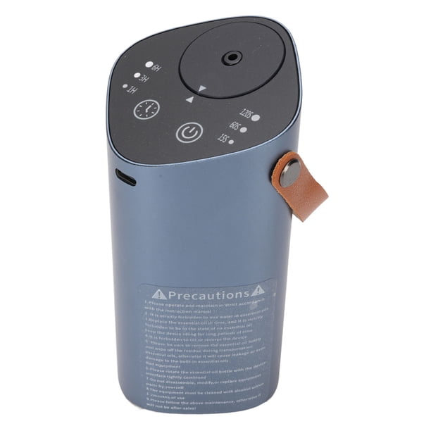 Difusor Sin Agua, Difusor Portátil De Aromaterapia 20ML Silencioso 5V 1A Para Coche
