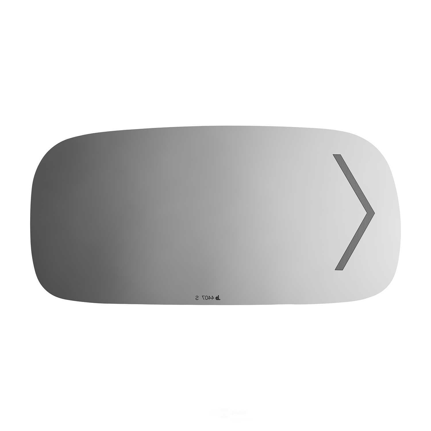 Burco Side View Mirror Replacement Glass - Clear Glass - 4407S