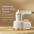 thumbnail image 2 of Baweilder Handheld Portable Iron,Baweilder Steamer,Portable Steamer Iron,Portable Steam Irons with Anti-Scald Base,360° Rotatable,2 in 1 Mini Travels for Travel and Home, 2 of 7