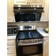 thumbnail image 5 of FOTILE JQG9001 36" 850 CFM Under Cabinet or Wall Mount Range Hood with 2 LED lights and Touchscreen in Onyx Black Tempered Glass, 5 of 5