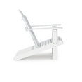 thumbnail image 4 of White Adirondack Outdoor Chair, 4 of 9