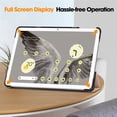thumbnail image 5 of SaniMore for Google Pixel Tablet Case, Auto Sleep/Wake Rugged PC Tri-Fold Kickstand [Support iPad 1st/3rd Pencil Charging]  Shockproof Protective Case for Women Men, Rosegold, 5 of 9